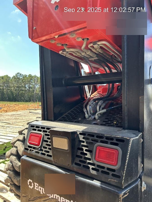 2020 Manitou MTA8044 74hp T4F, Cab/Heat/Air, Cab and Boom LED work lights, Auxiliary Hydraulics, Solid Tires, Amber strobe, Lift Hook w/66" Carriage, 60" Forks
