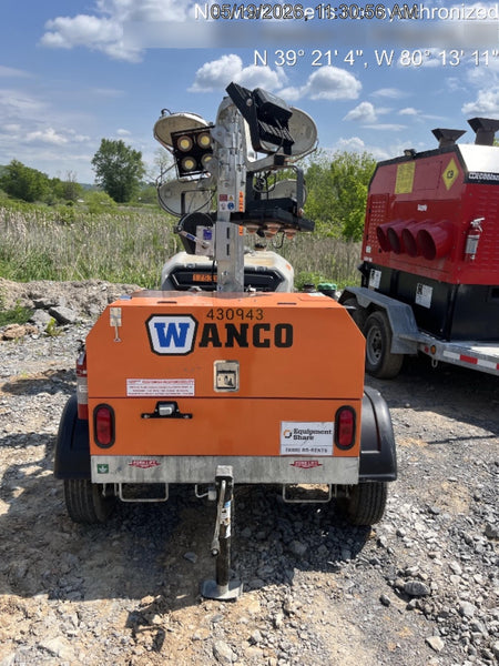 2024 Wanco WLTT-4MM4K Diesel, Deep Sea Controller, Shore Power Plug, Auto Start, (4) 350W LED Floodlights, 4kW Generator, 60 Gal Fuel Tank, 2" Ball, T3