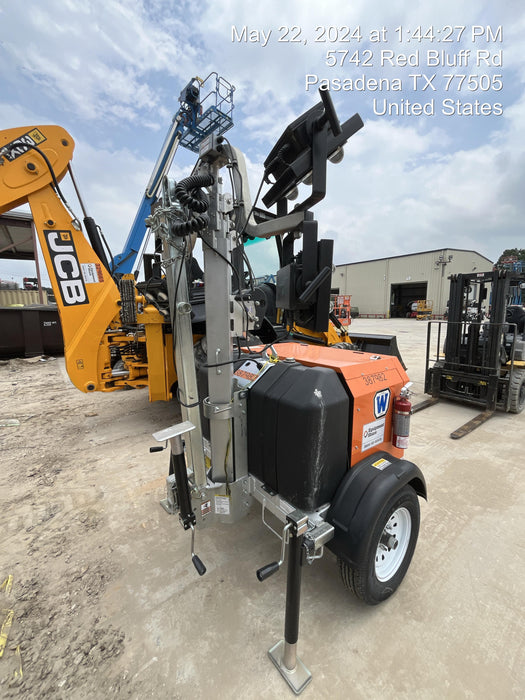 2024 Wanco WLTT-4MM4K Diesel, Deep Sea Controller, Shore Power Plug, Auto Start, (4) 350W LED Floodlights, 4kW Generator, 60 Gal Fuel Tank, 2" Ball, T3