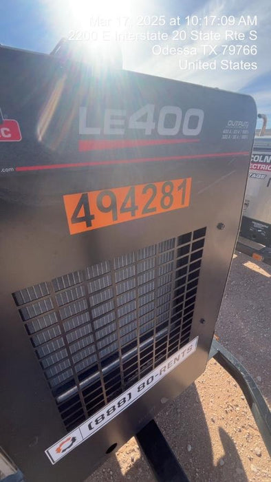 2025 LINCOLN ELECTRIC LE400