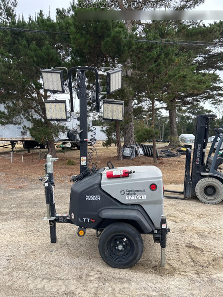2024 Wacker Neuson LTT4 Diesel, Kohler KDW702, Deep Sea Controller, Auto Start, LED 320W, Bypass Outlet, T3