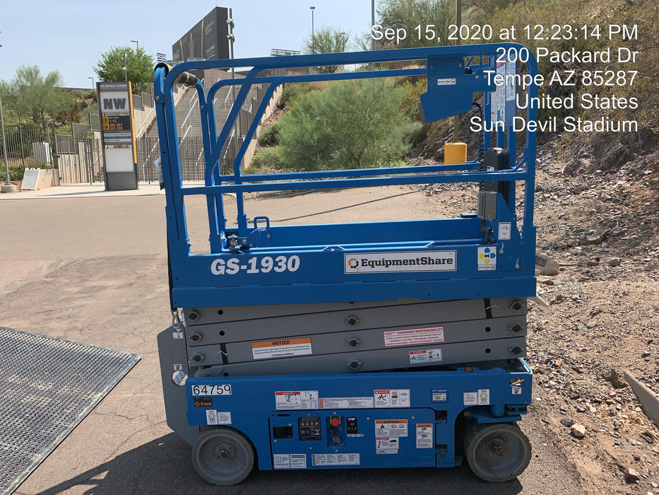 2020 Genie GS-1930 Standard Machine