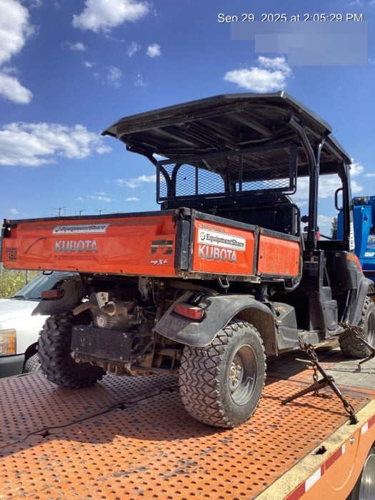 Kubota RTV-X1140W-H 4WD, LED Strobe, Windshield Acrylic Clear, Plastic Canopy, Wire Harness Kit, Backup Alarm