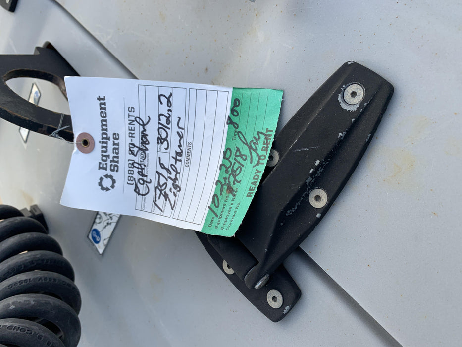 2018 Wacker Neuson LTV6K-MH Wacker Neuson LTV6K Mobile Light Tower w/Fuel Level Sensor Installed