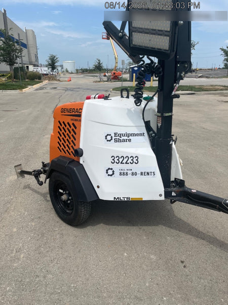 2023 Generac MLT2 Diesel, Flex Switch 120V Input, Powerzone Controller, (4) 320W LED Lights, 4kW Generator, 39.9 Gal Fuel Tank, 2" Ball, T3