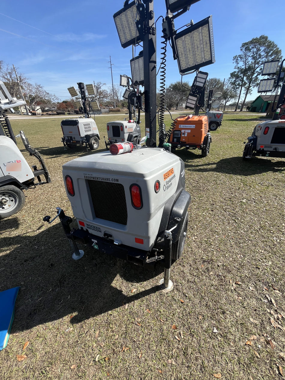 2024 Wacker Neuson LTT4 Diesel, Kohler KDW702, Deep Sea Controller, Auto Start, LED 320W, Bypass Outlet, T3