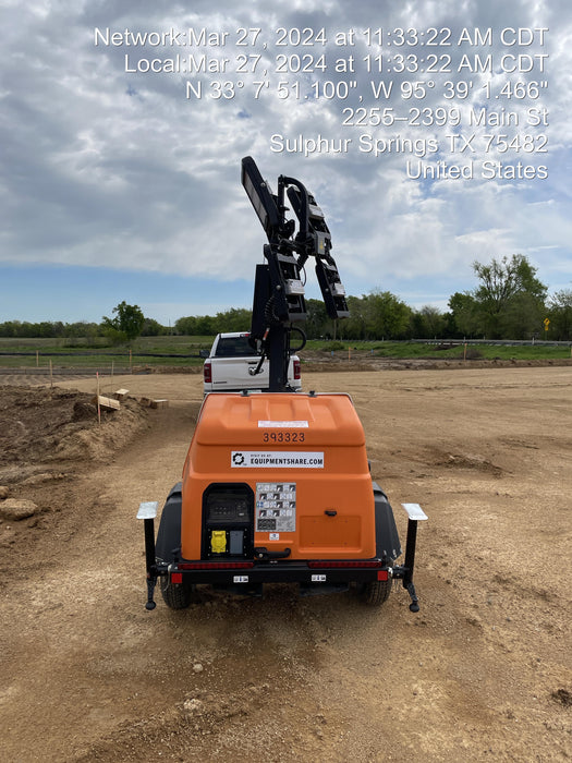 2024 Generac MLT2 Diesel, Flex Switch 120V Input, Powerzone Controller, 
(4) 320W LED Lights, 4kW Generator, 39.9 Gal Fuel Tank, 2" Ball, T3