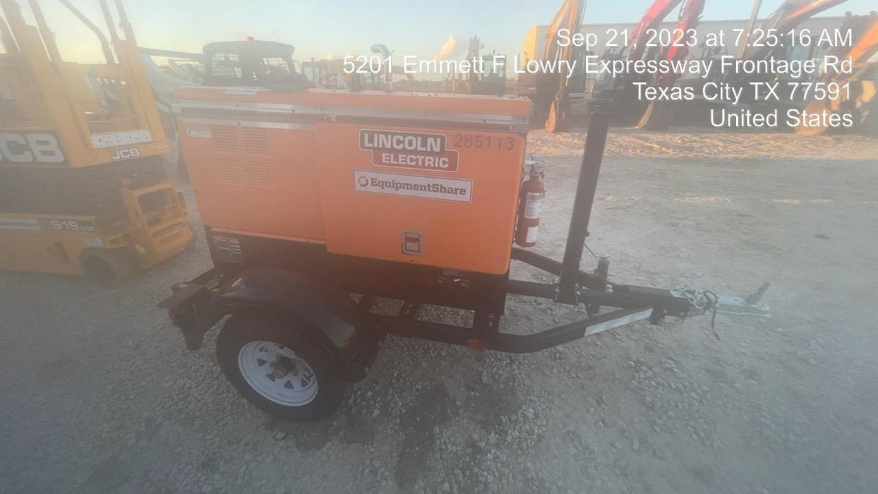 2022 Lincoln Electric LE400 Kubota V1505, Trlr, Cable Rack, Light Kit, ES Decals, T3