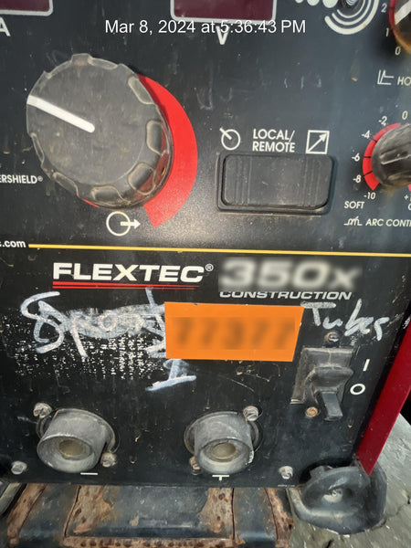2020 LINCOLN ELECTRIC FLEXTEC 350X