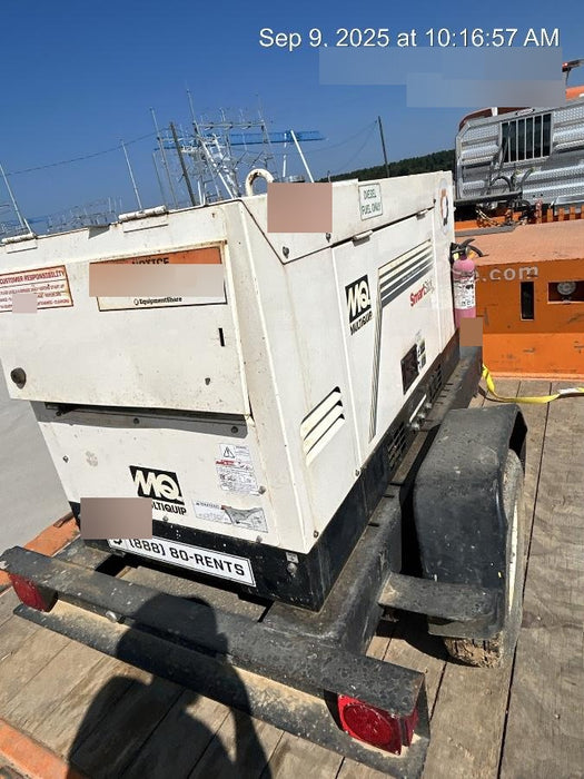 2019 Multiquip DLW400ESA4 Dual Pack, Trailer Mounted