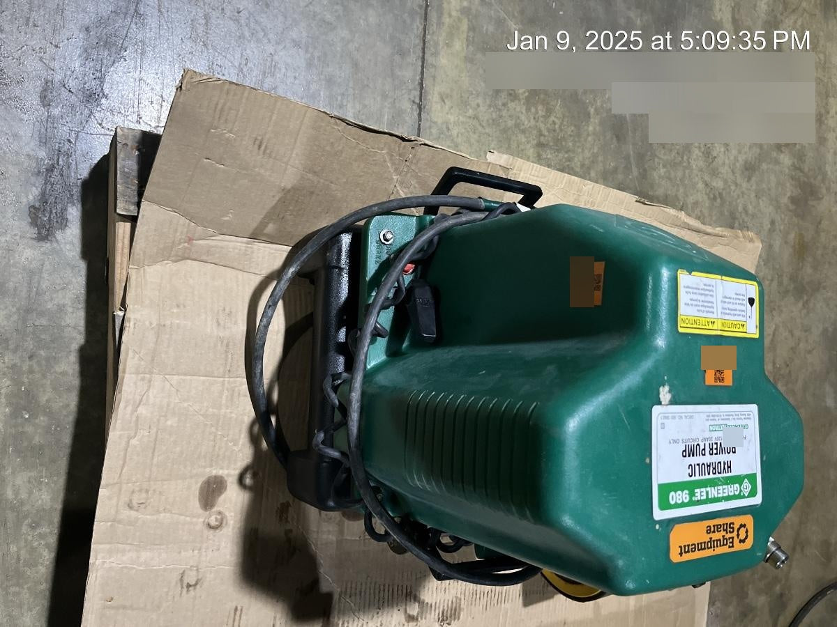 2020 GREENLEE 881CTE980