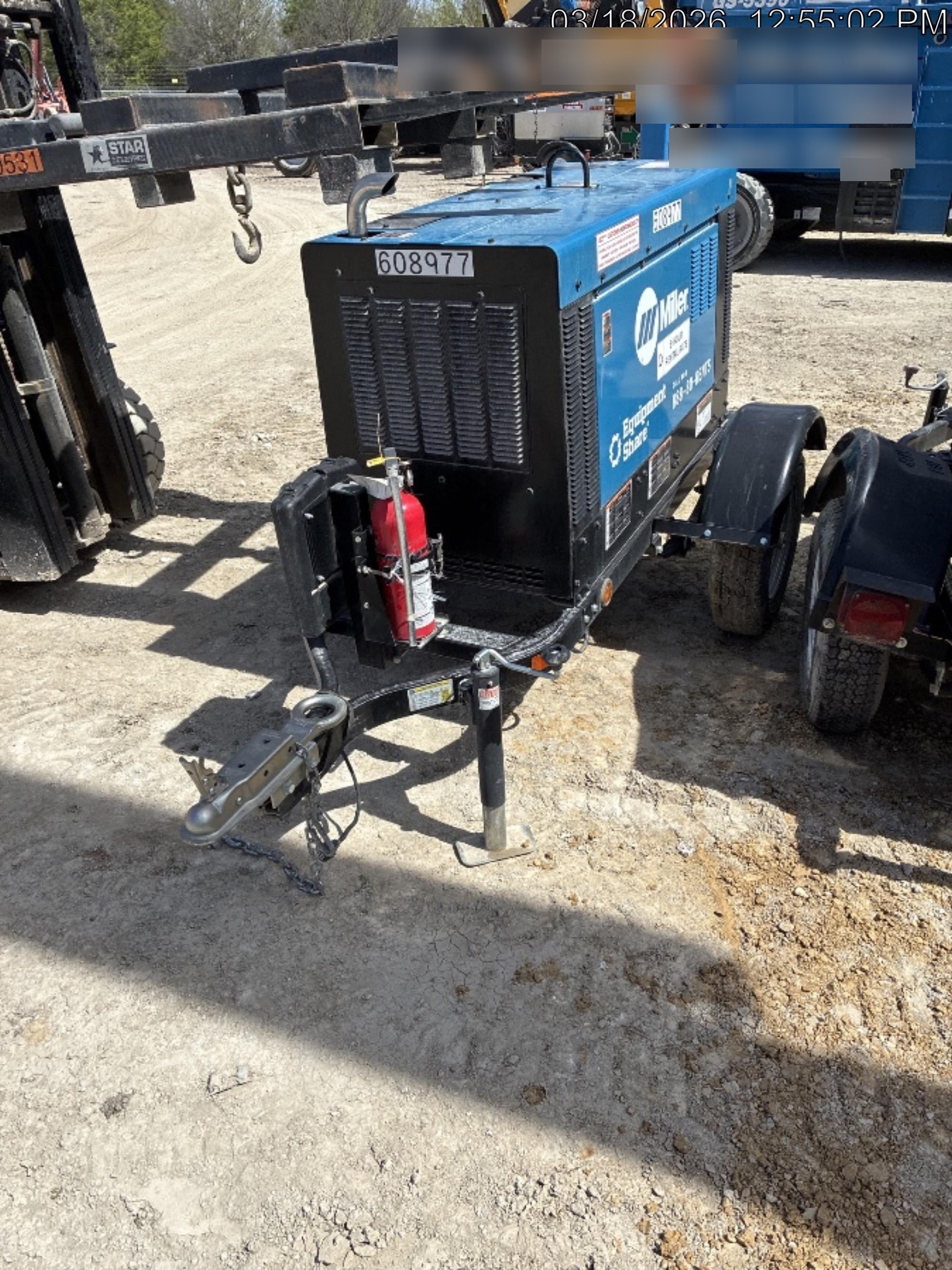 2025 MILLER ELECTRIC BIG BLUE 400