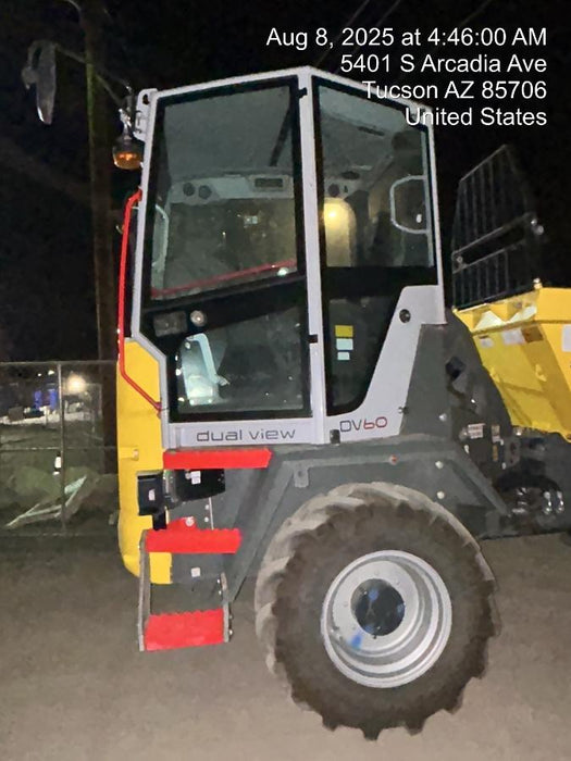 2025 WACKER NEUSON DV604 Cab Standard Tires