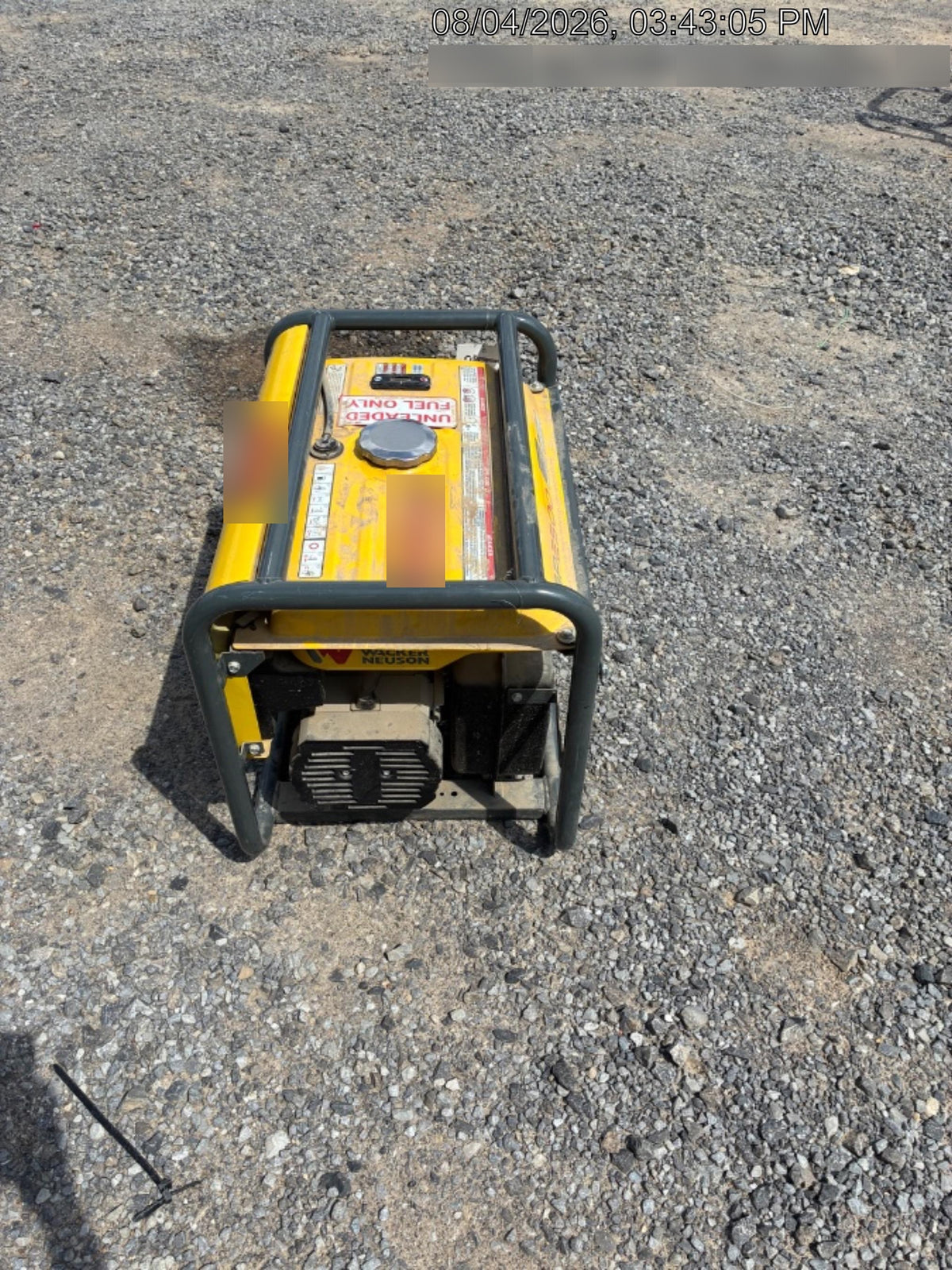 2020 WACKER NEUSON GP2500A