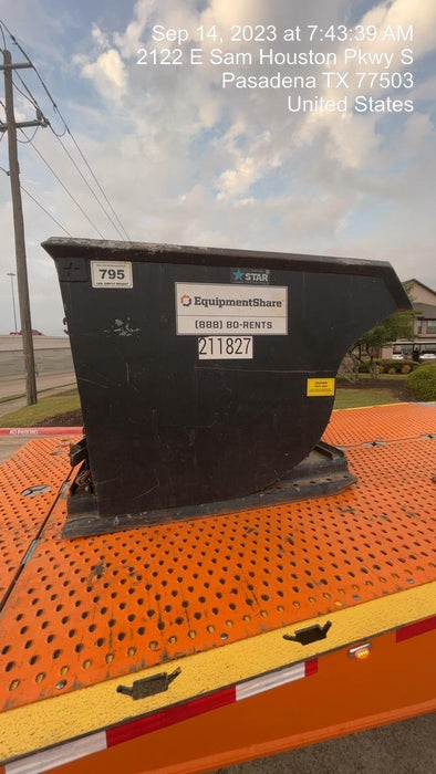 2022 STAR INDUSTRIES M-1815 - Self-Dump Hopper