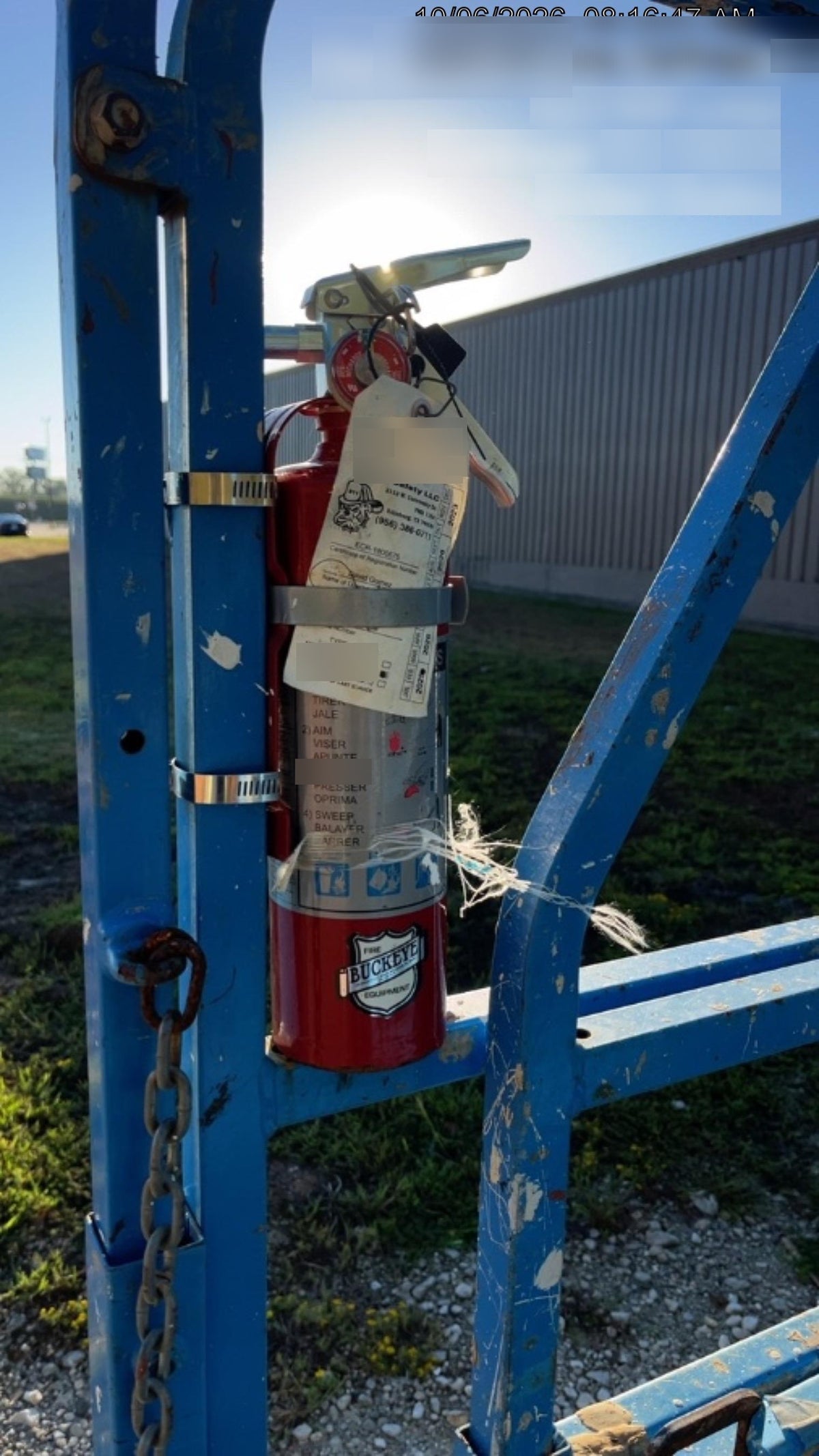 2019 Genie GS-1930 Fixed Rails with Chain Entry