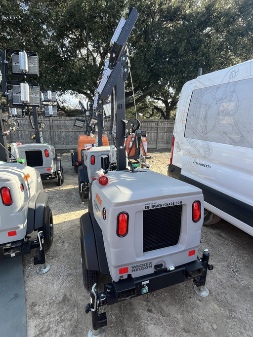 2024 Wacker Neuson LTT4 Diesel, Kohler KDW702, Deep Sea Controller, Auto Start, LED 320W, Bypass Outlet, T3
