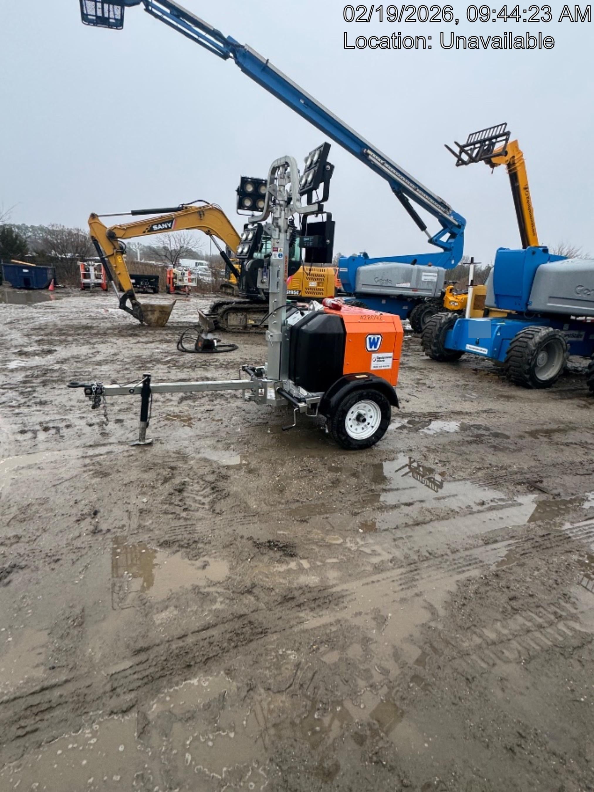 2024 Wanco WLTT-4MM4K Diesel, Deep Sea Controller, Shore Power Plug, Auto Start, (4) 350W LED Floodlights, 4kW Generator, 60 Gal Fuel Tank, 2" Ball, T3