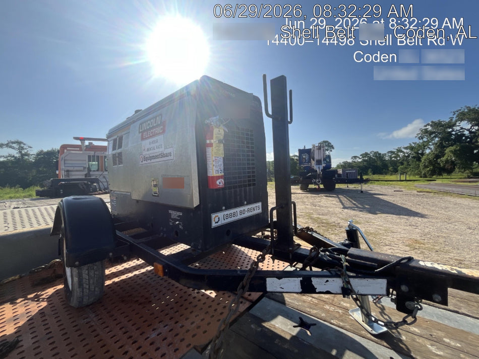 2019 Lincoln Electric Vantage 322 Lincoln Vantage 322 Welder w/Trailer, Light Kit, Cable Rack