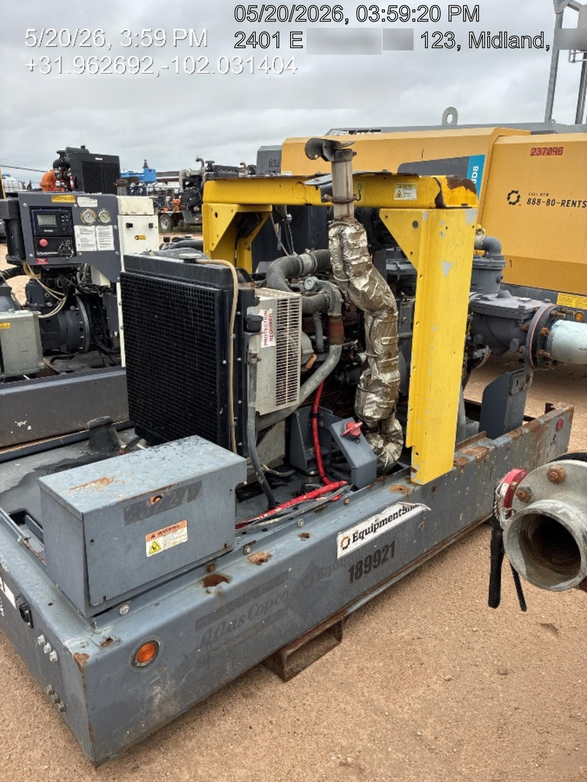 2021 ATLAS COPCO PAC F66 KD