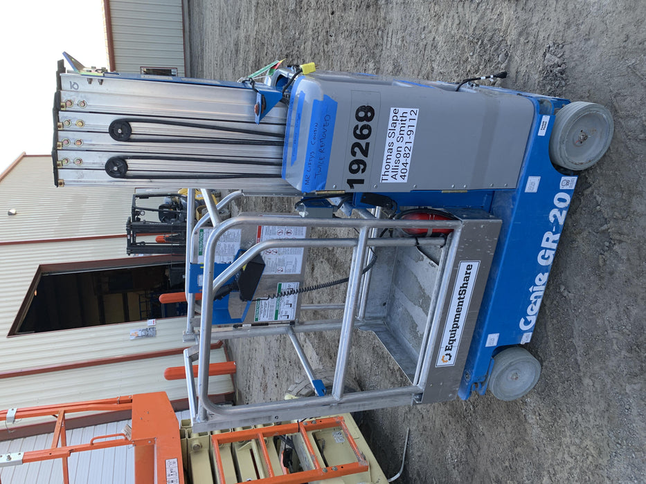 2018 GENIE GR-20