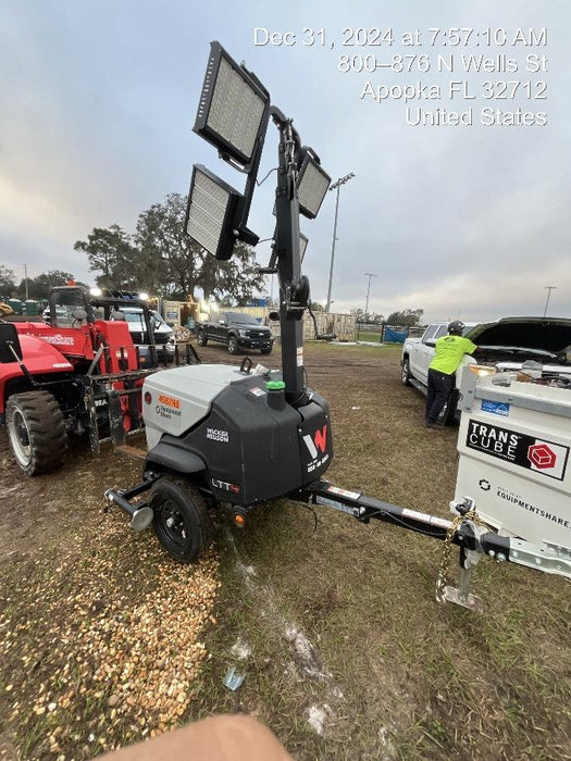 2024 Wacker Neuson LTT4 Diesel, Kohler KDW702, Deep Sea Controller, Auto Start, LED 320W, Bypass Outlet, T3