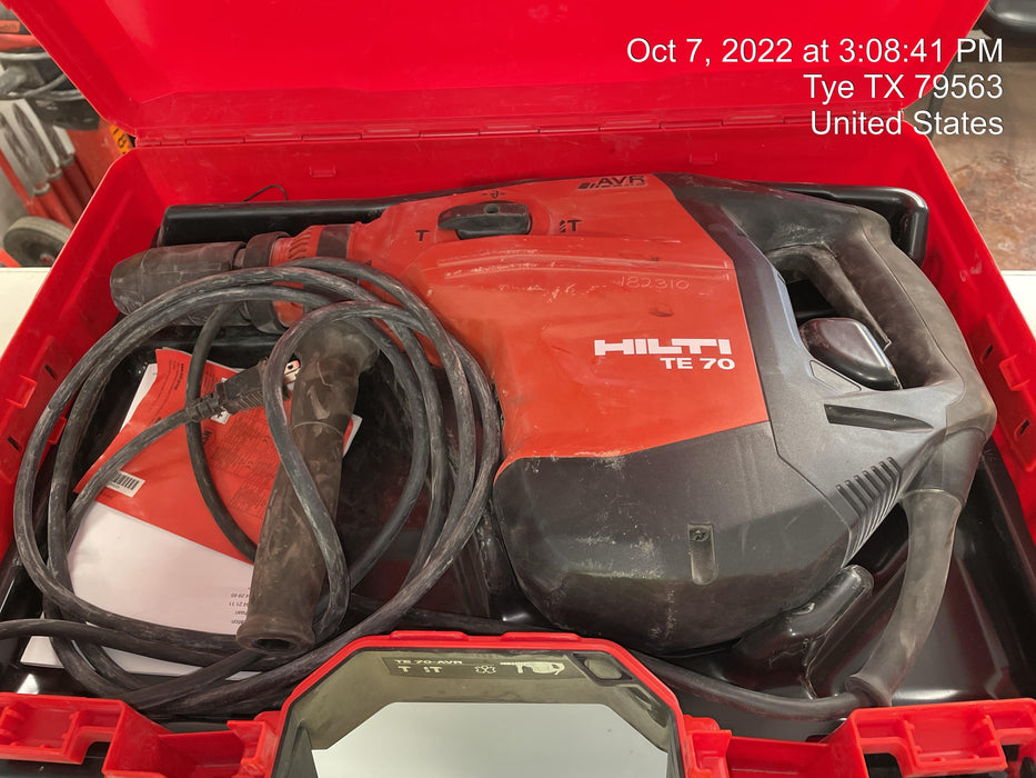 2021 HILTI TE 70-AVR