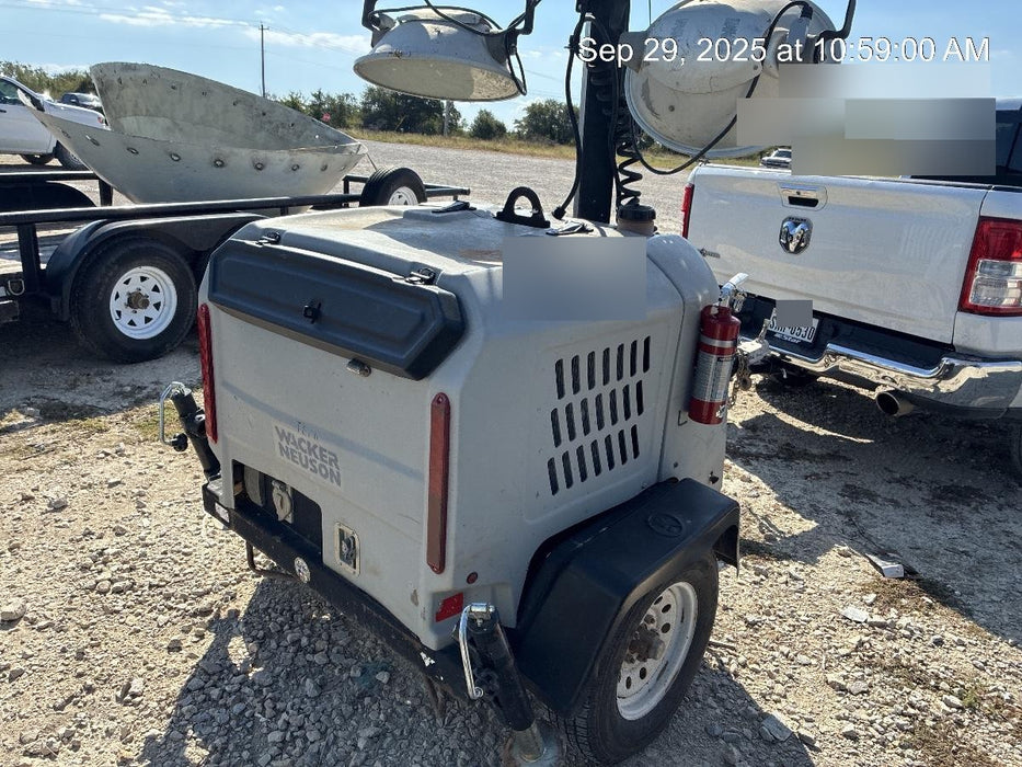 2018 Wacker Neuson LTV6K-MH Wacker Neuson LTV6K Towable Light Tower