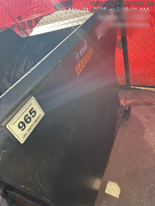 2024 STAR INDUSTRIES M-1820 - Self-Dump Hopper