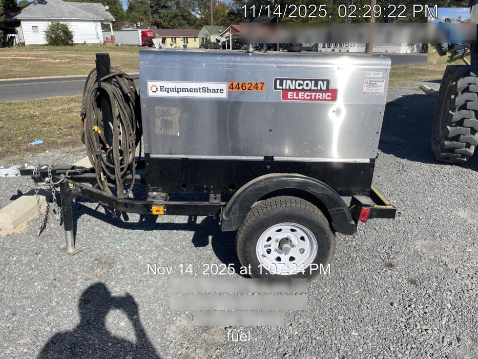 2024 Lincoln Electric LE400 Kubota V1505, Trlr, Cable Rack, Light Kit, ES Decals, T3