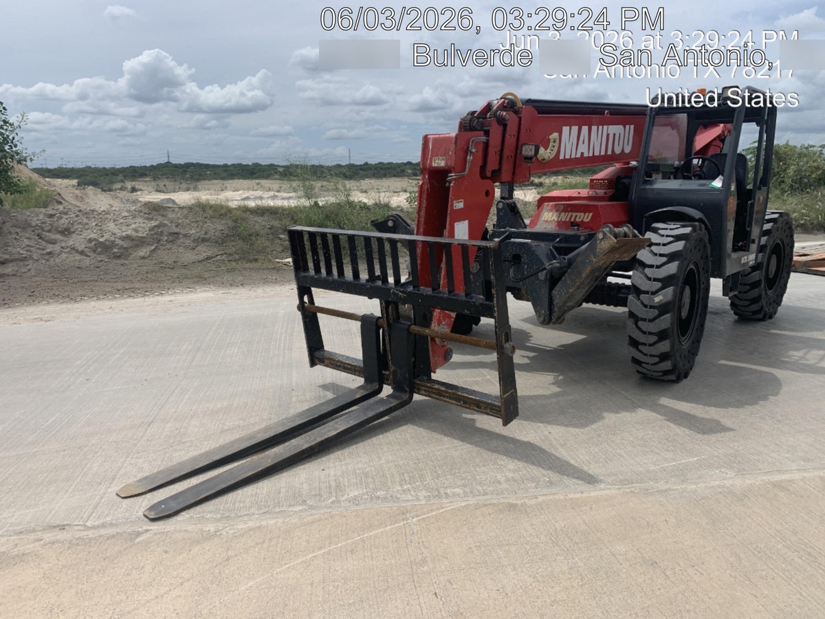 2019 Manitou MTA10055 MTA10055 - 120 HP T4, Canopy, Worklights/Strobe, Beacon, 66" Carriage, 60" Forks, Solid Tires, Lift Hook, Aux Hydraulics