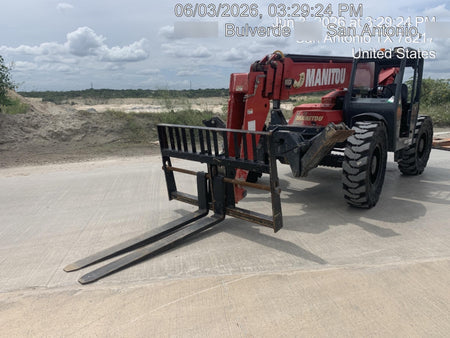 2019 Manitou MTA10055 MTA10055 - 120 HP T4, Canopy, Worklights/Strobe, Beacon, 66" Carriage, 60" Forks, Solid Tires, Lift Hook, Aux Hydraulics