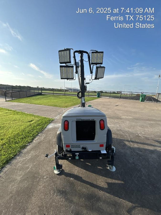 2024 Wacker Neuson LTT4 Diesel, Kohler KDW702, Deep Sea Controller, Auto Start, LED 320W, Bypass Outlet, T3