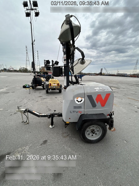 Wacker Neuson LTV6K-MH Power mast, 1100W MH, Fuel Sensors, Wiring Harness