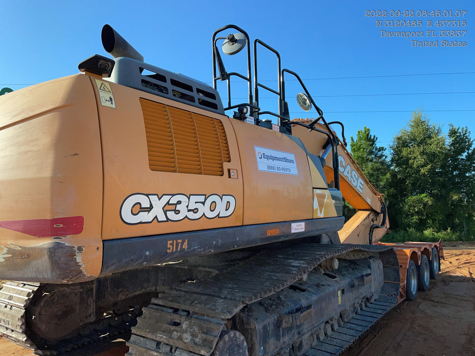 2018 CASE CX350D