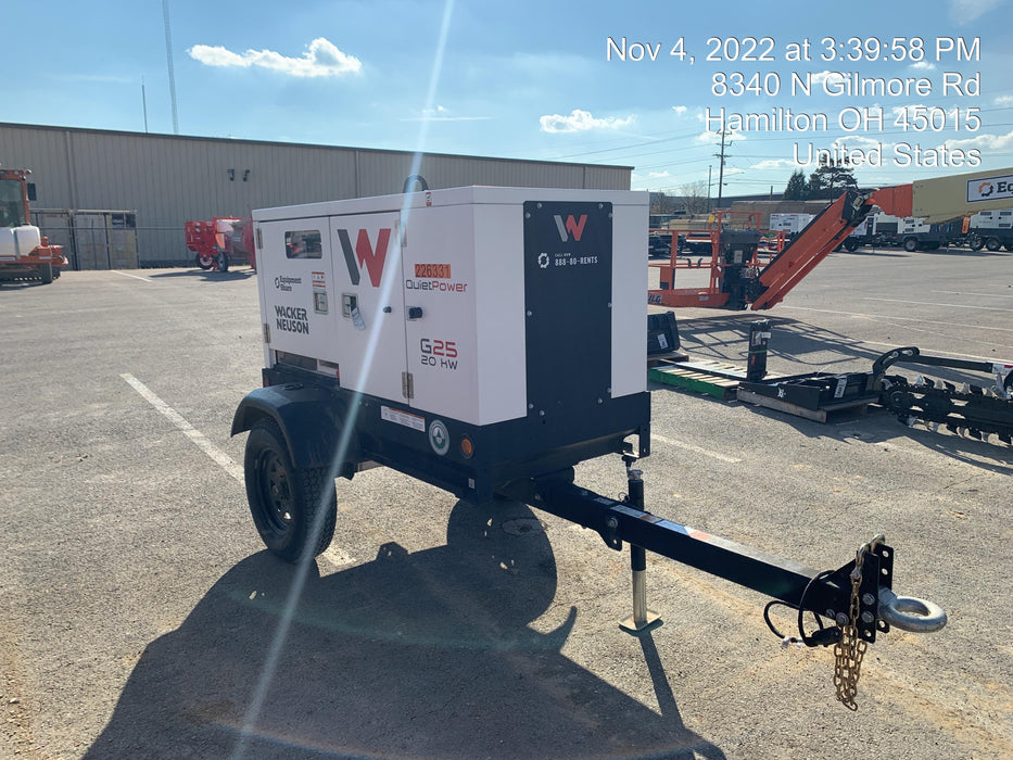 2022 WACKER NEUSON G25