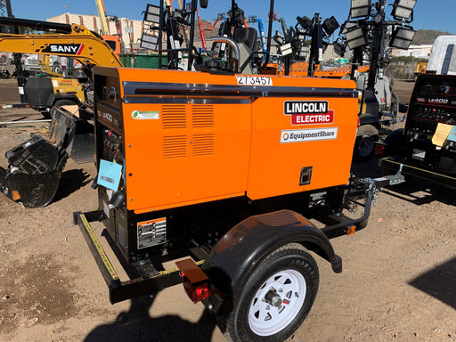 2022 Lincoln Electric LE400 Kubota V1505, Trlr, Cable Rack, Light Kit, ES Decals, T3