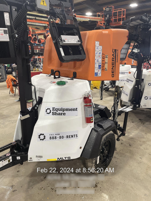 2024 Generac MLT2 Diesel, Flex Switch 120V Input, Powerzone Controller, 
(4) 320W LED Lights, 4kW Generator, 39.9 Gal Fuel Tank, 2" Ball, T3