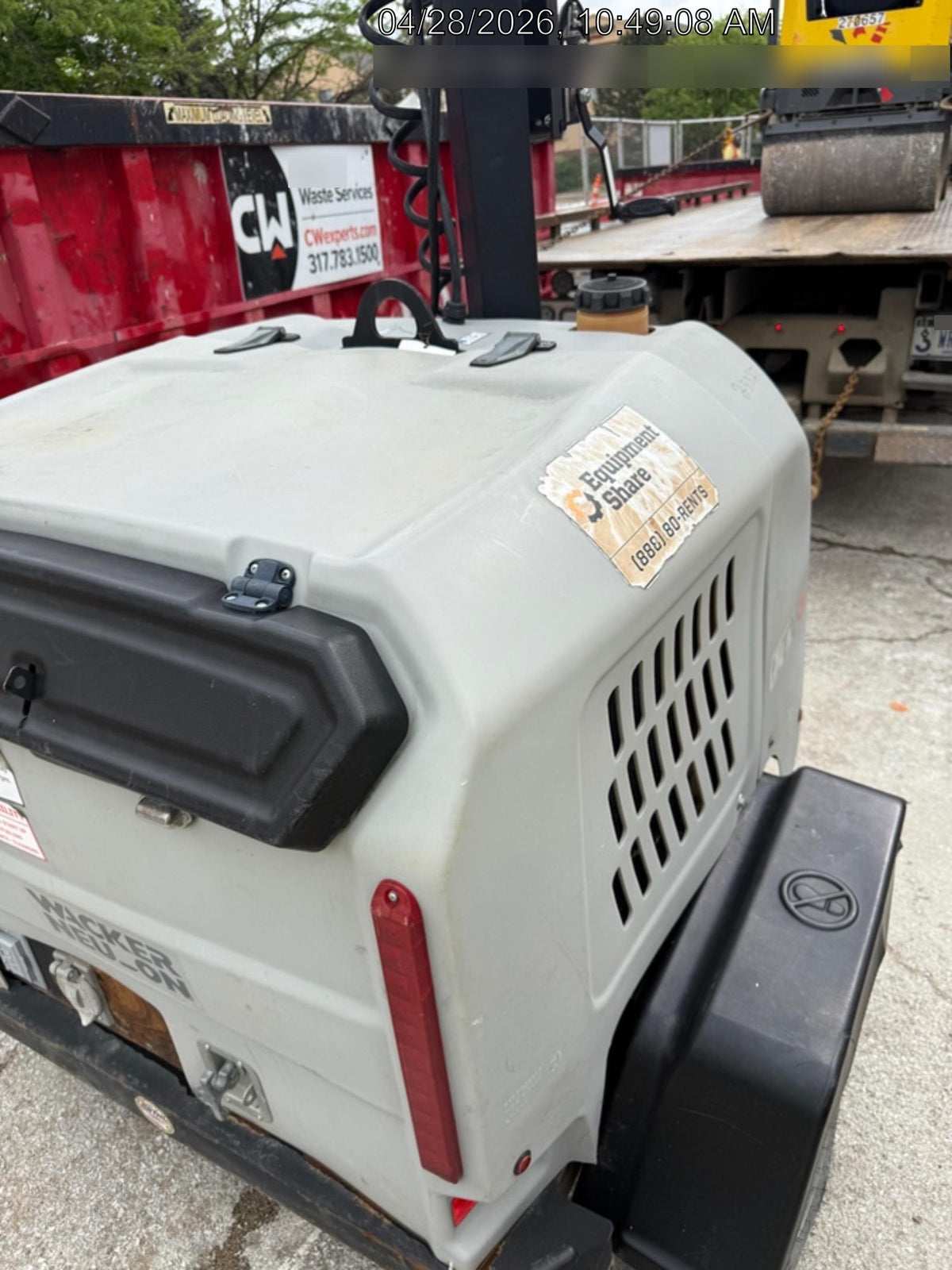 2019 Wacker Neuson LTV6L-MH Standard Options, ES Track Hardware, Fuel Level Sensor