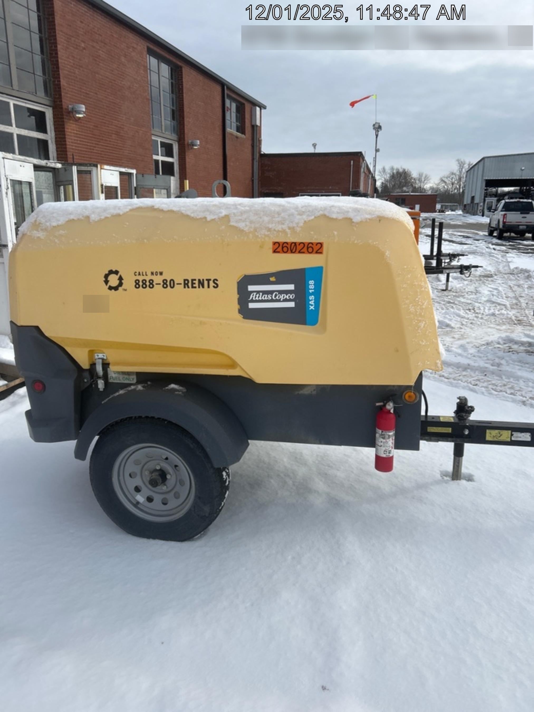 2022 ATLAS COPCO XAS188 CWK