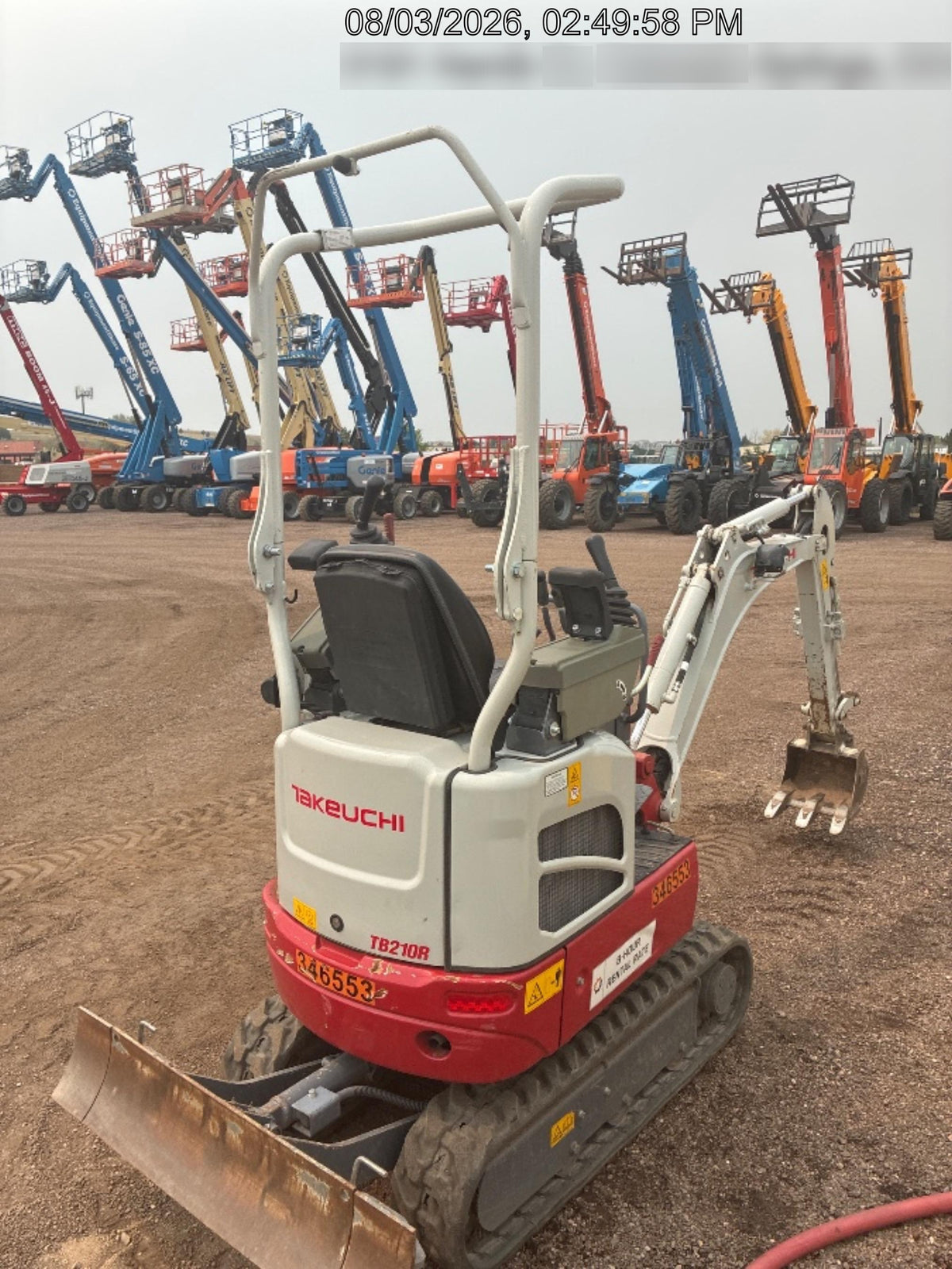 2023 TAKEUCHI TB210R