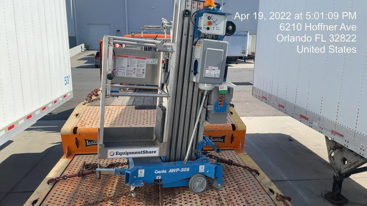2021 GENIE AWP-30S DC