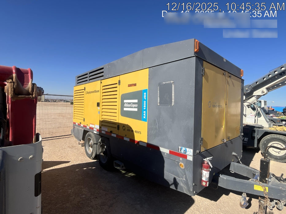 2023 ATLAS COPCO XAS 1800