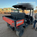 2022 Kubota RTV-X1140W-H Plastic Canopy, Windshield Acrylic Clear, LED Strobe Light, Wire Harness Kit, Back up Alarm