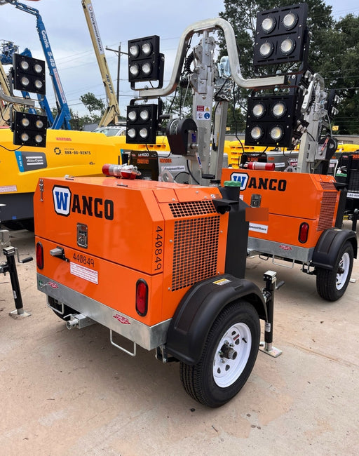 2024 Wanco WLTT-4MM4K Diesel, Deep Sea Controller, Shore Power Plug, Auto Start, (4) 350W LED Floodlights, 4kW Generator, 60 Gal Fuel Tank, 2" Ball, T3