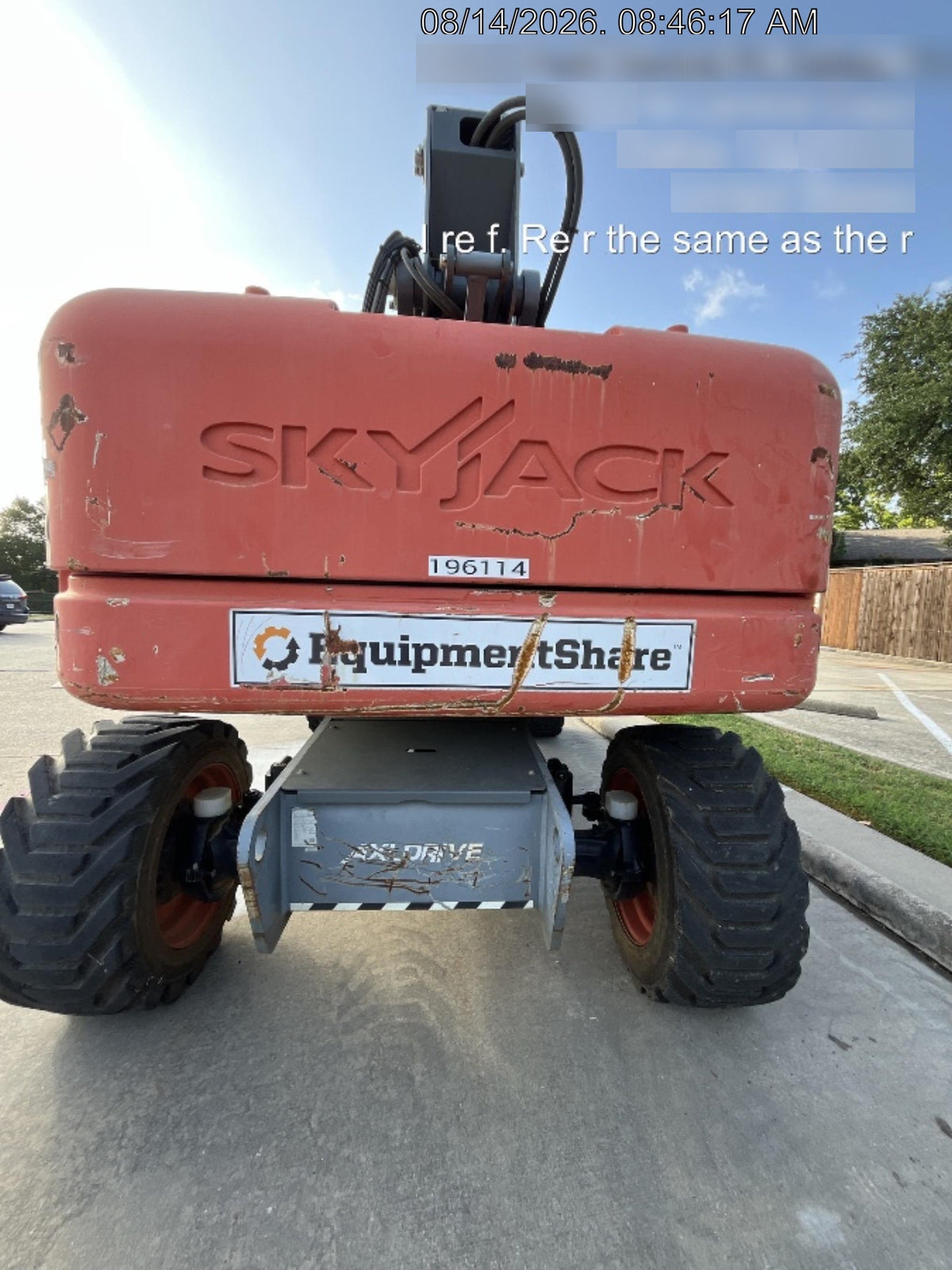 2022 SKYJACK SJ86T