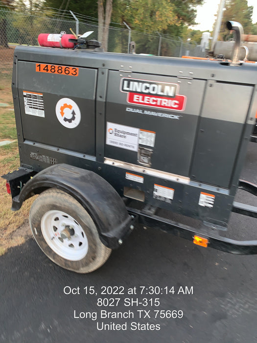 2021 Lincoln Electric Dual Maverick 200/200X Ready Pak 3 (includes trailer, cable rack, fender light kit)