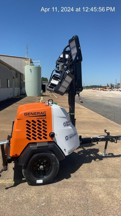 2024 Generac MLT2 Diesel, Flex Switch 120V Input, Powerzone Controller, 
(4) 320W LED Lights, 4kW Generator, 39.9 Gal Fuel Tank, 2" Ball, T3