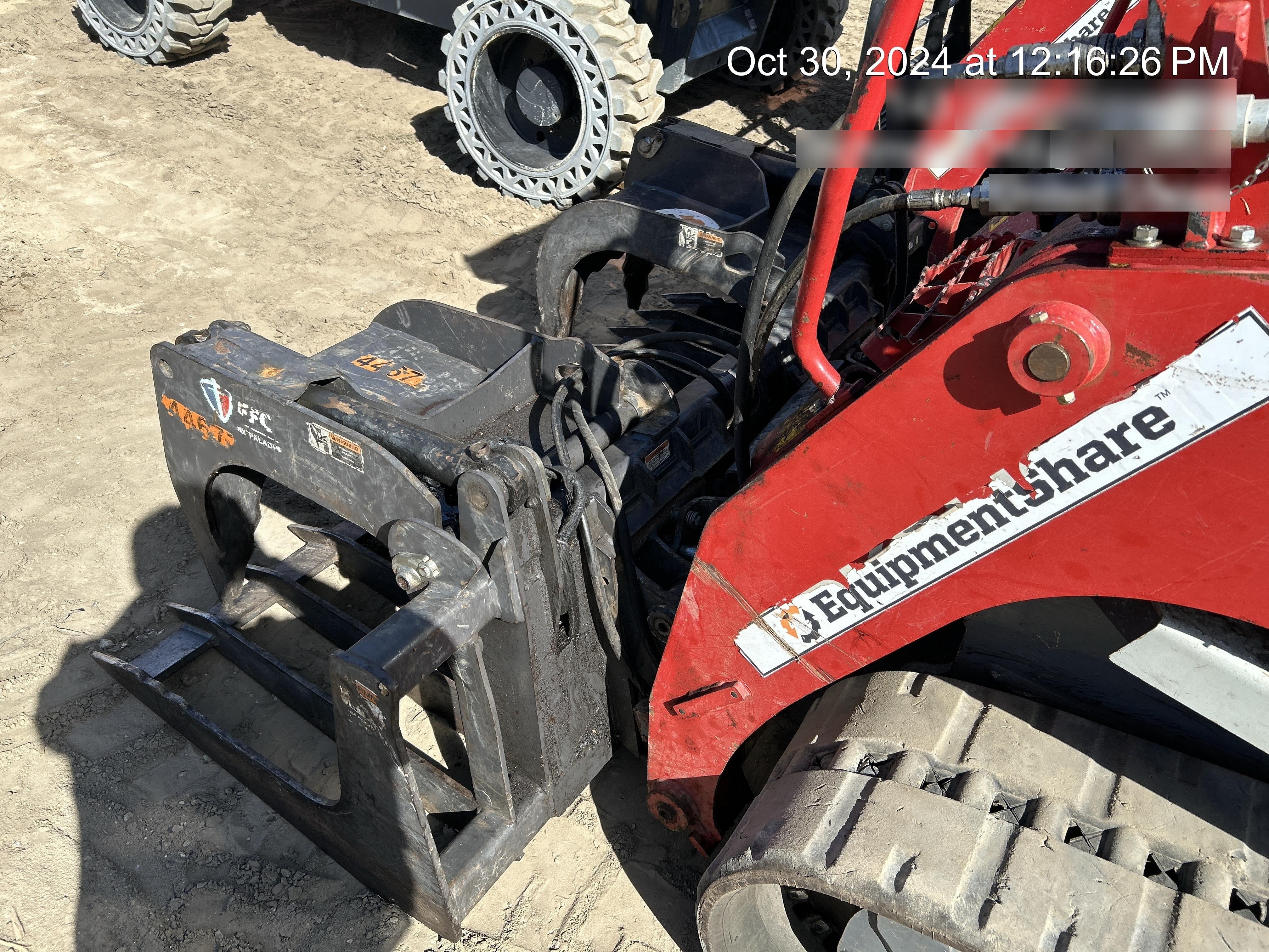 2019 PALADIN 78" Skeleton Grapple Bucket - Paladin