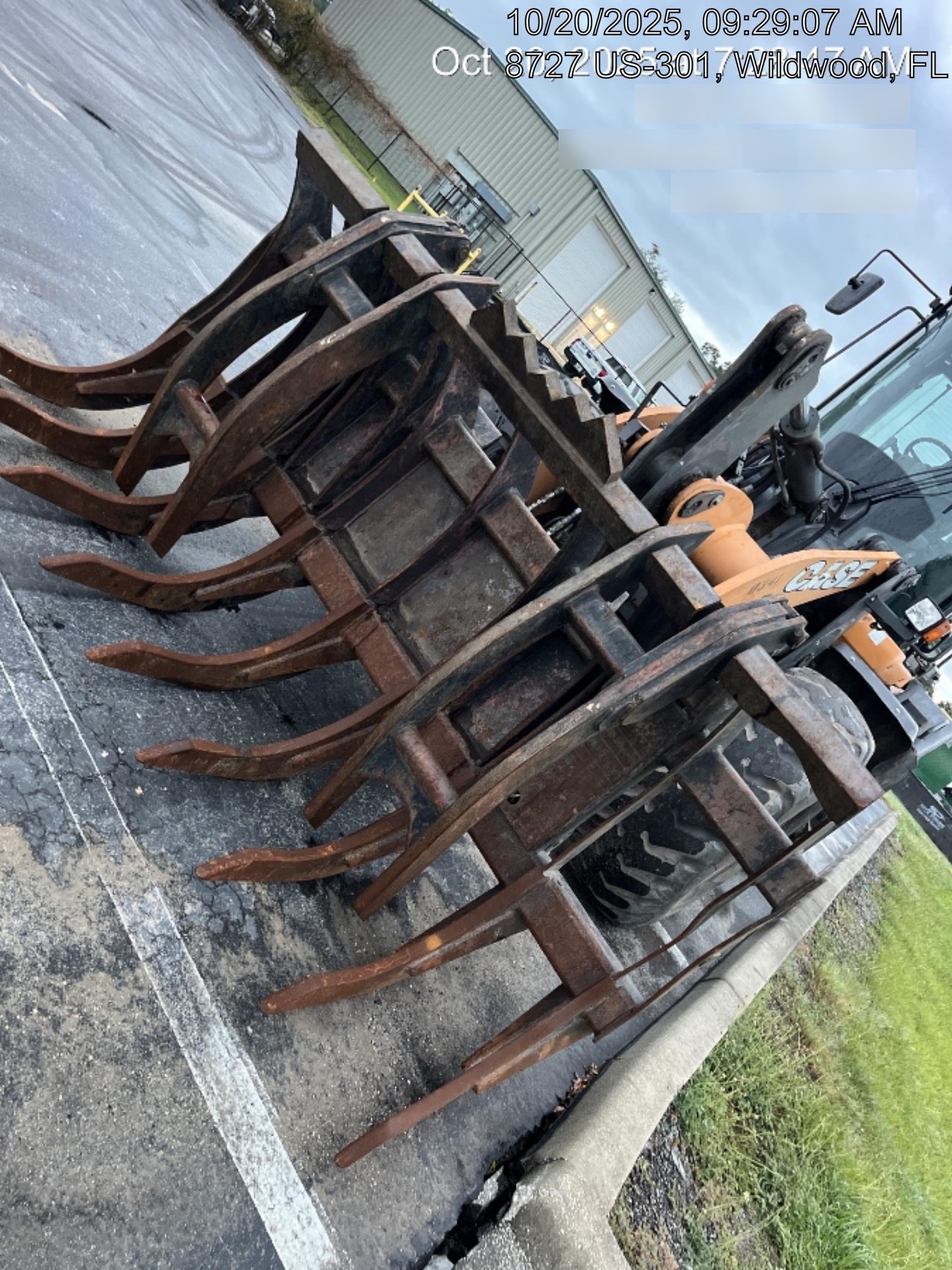 2021 FLECO 120" Grapple Rake - Fleco